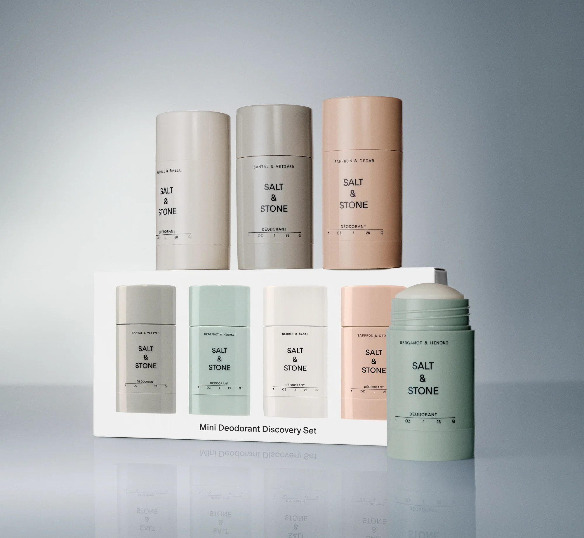 Mini Deodorant Discovery Set | Salt & Stone