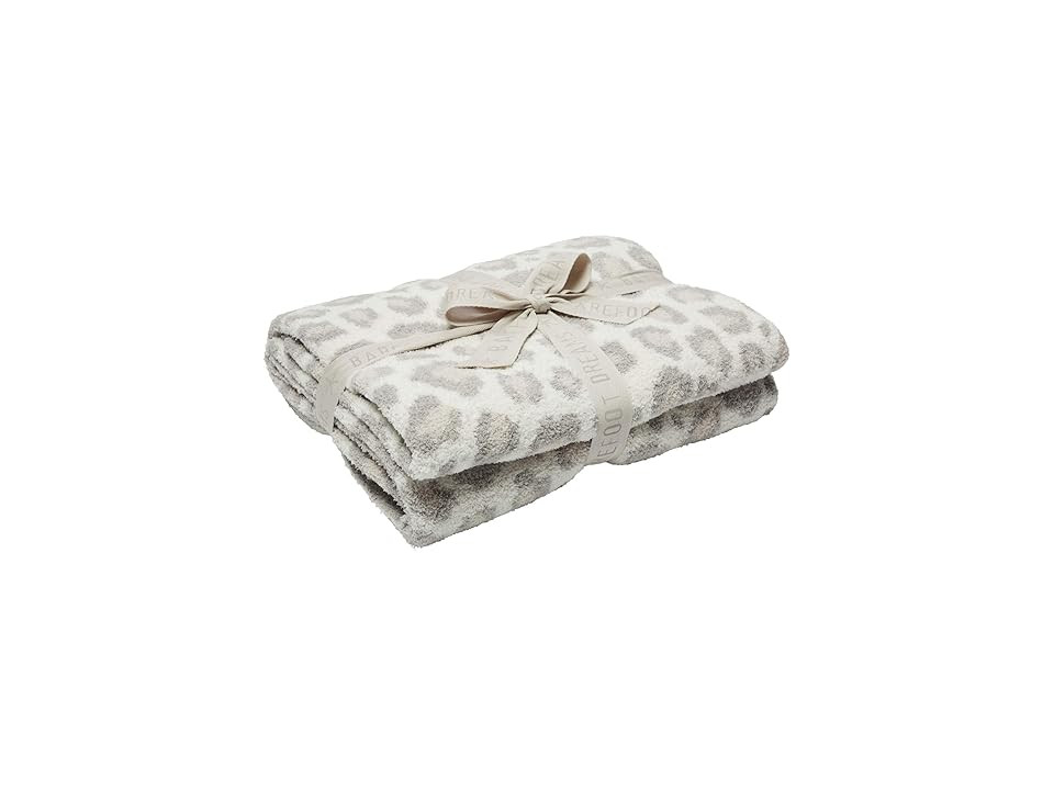 Barefoot Dreams Cozychic Safari Blanket (Cream Multi) Blankets | Zappos