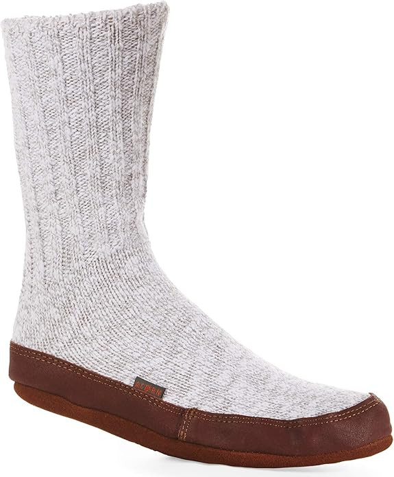 Acorn Mens and Womens Original Slipper Socks - Cloud Cushion, Ragg Wool, Moisture-Wicking, Suede ... | Amazon (US)