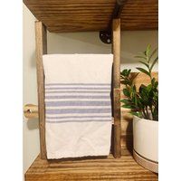 Tea Towel Ladder, Farmhouse Decor, Mini Blanket Rustic Kitchen Wood Home Decor | Etsy (US)
