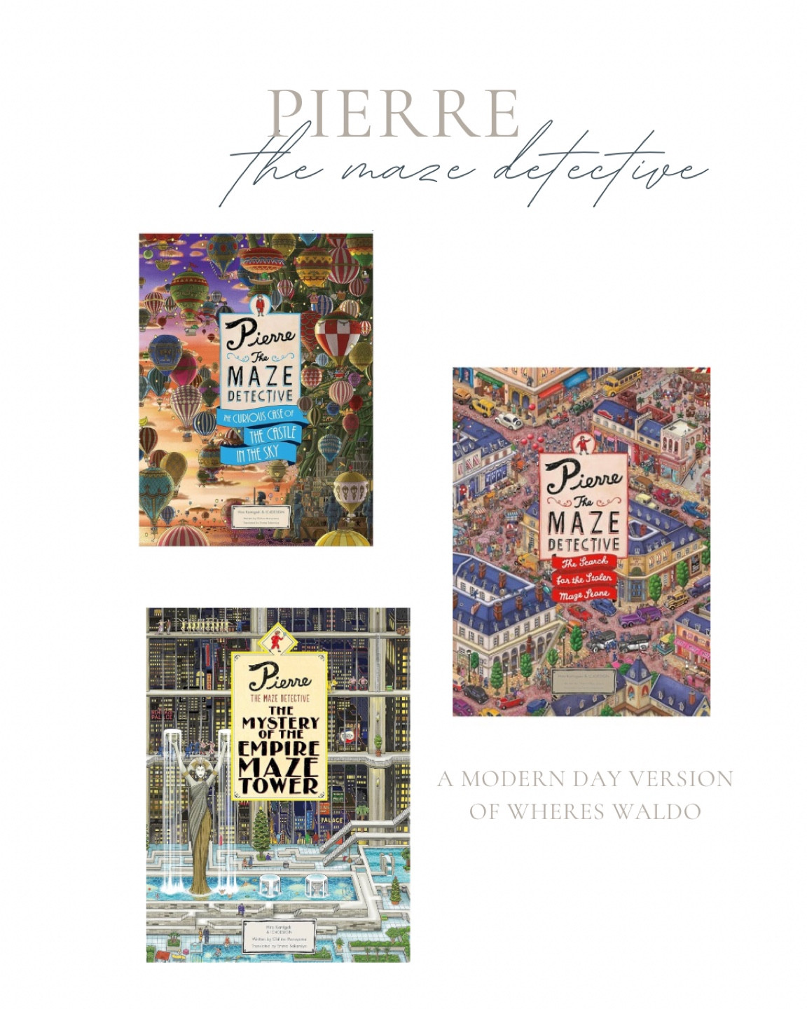 Pierre the maze detective, great for a wide variety of ages! Affordable gift idea for kids, under $20! 

#LTKKids #LTKSeasonal #LTKHoliday
