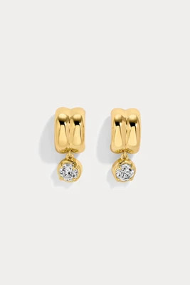 Small Odette Round Hoops | Lili Claspe
