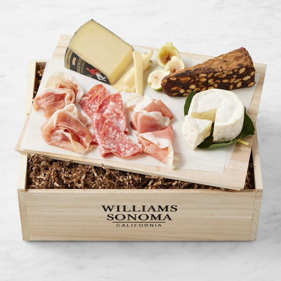 Williams Sonoma European Cheese &amp; Charcuterie Gift Crate | Williams-Sonoma