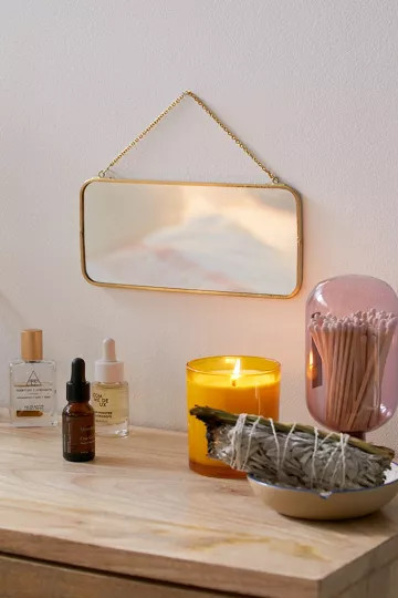 Tiny Hanging Wall Mirror | Urban Outfitters (US and RoW)