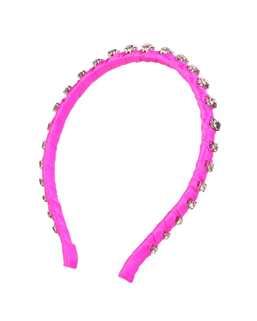 Embellished Skinny Headband | Splash of Pink - A Lilly Pulitzer Store