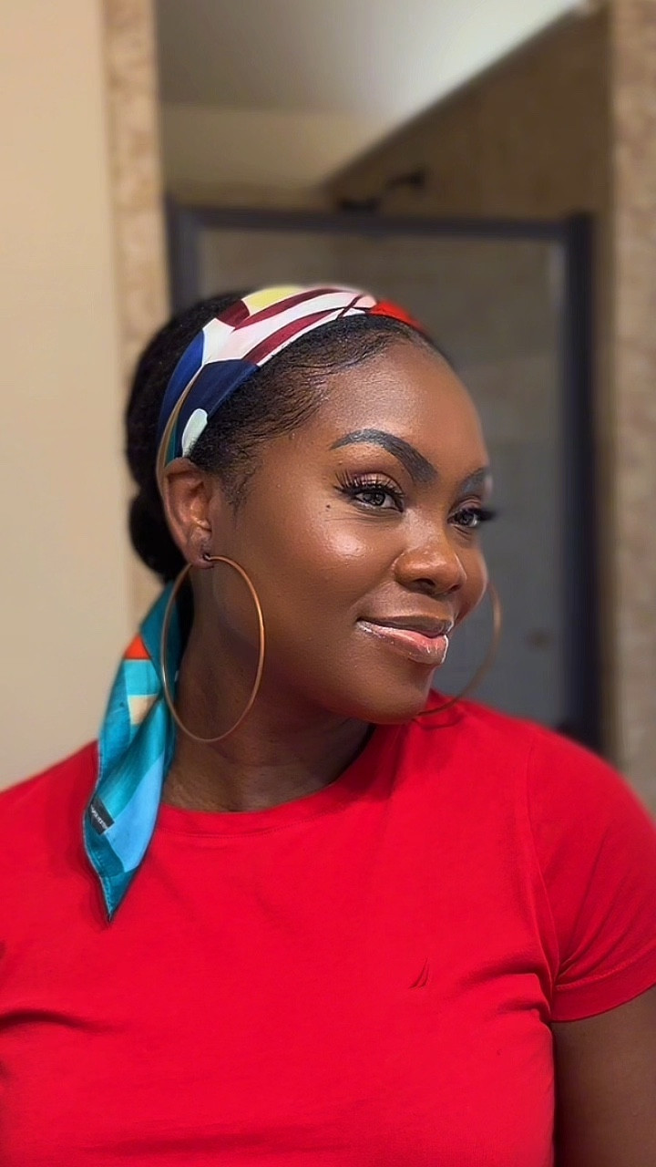 I needed this style to get out of the house as quick as possible… thank goodness for cute scarves!

#LTKBeauty #LTKFindsUnder50