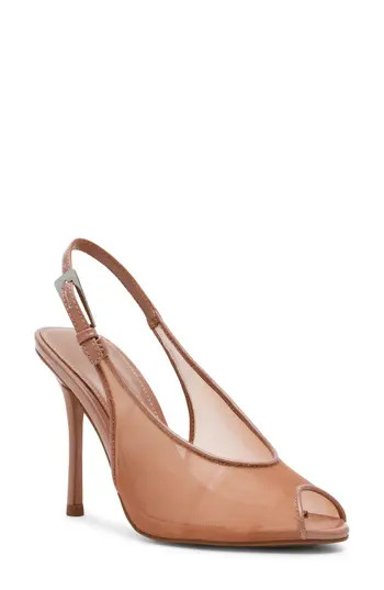 Steve Madden Prescott Slingback Pump in Natural Mesh at Nordstrom Rack, Size 9 | Nordstrom Rack