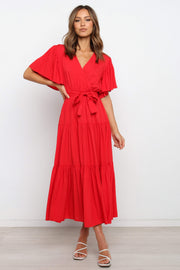Barker Dress - Red | Petal & Pup (US)