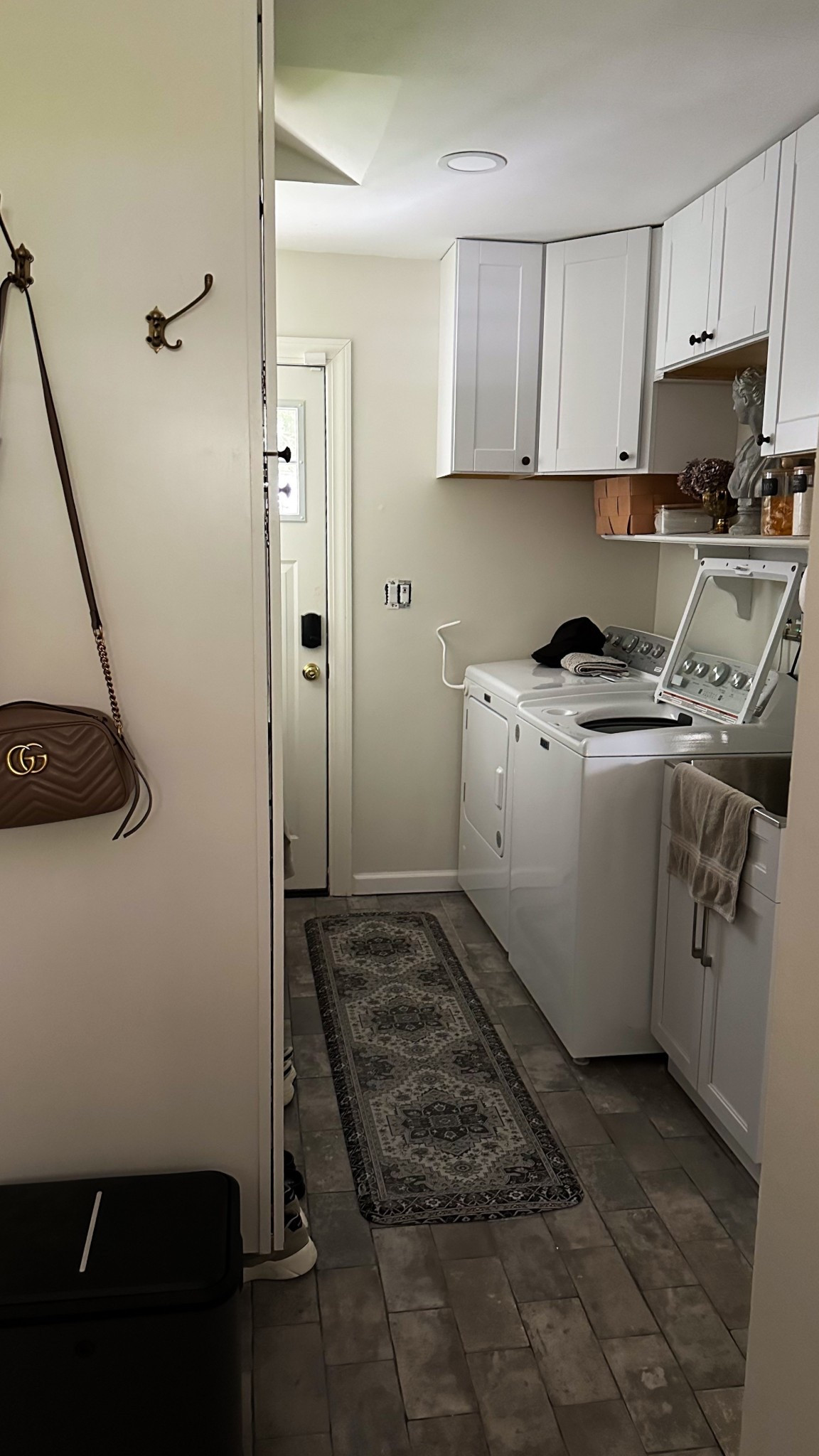 Our laundry room Reno is 99% complete! Doing laundry  is now more enjoyable in this clean open space!
-
Sharing some of my laundry room finds here too:
-


#LTKFamily #LTKFindsUnder100 #LTKHome