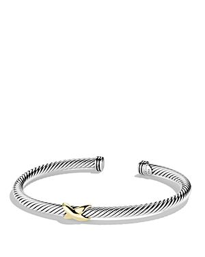 David Yurman X Bracelet with Gold | Bloomingdale's (US)