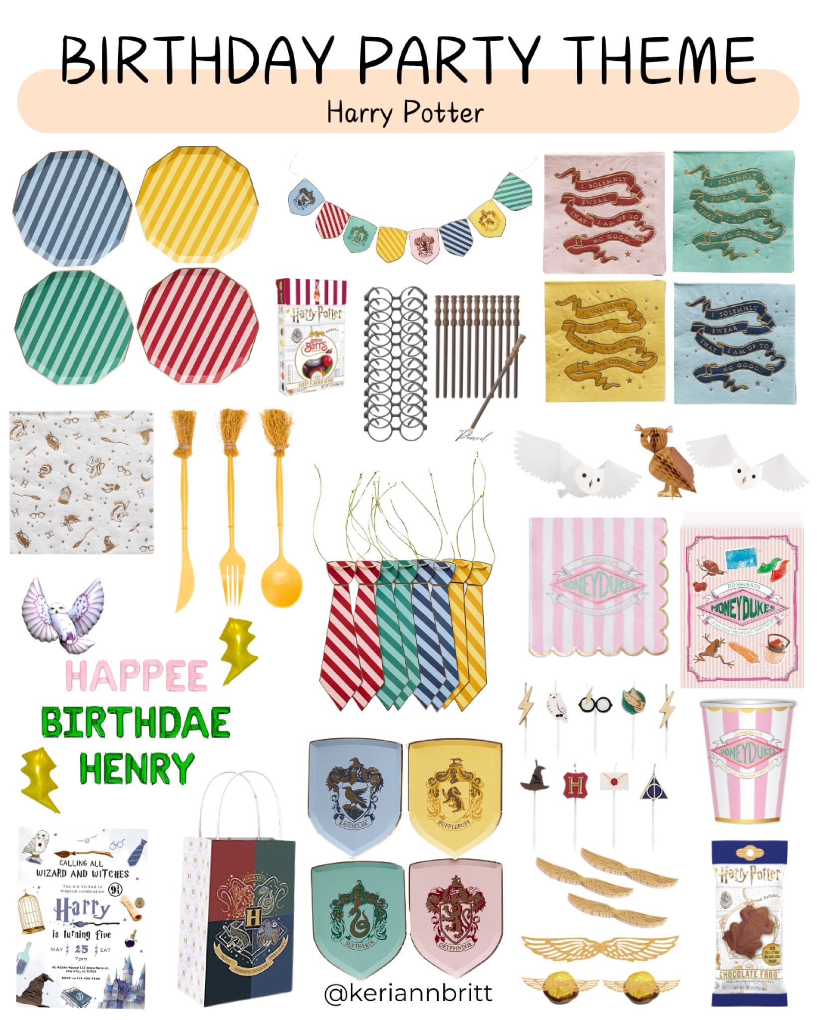 Birthday Party Theme - Harry Potter

Kids birthday party theme / birthday party / first birthday party / party theme / birthday idea  / party decorations / 1st birthday party / 2 year old party theme / 3 year old birthday / boy birthday party / girl birthday party / 4 year old birthday / 5 year old birthday / 6 year old birthday / Harry Potter party / wizard party / hogwarts / honey dukes 

#LTKParties #LTKKids