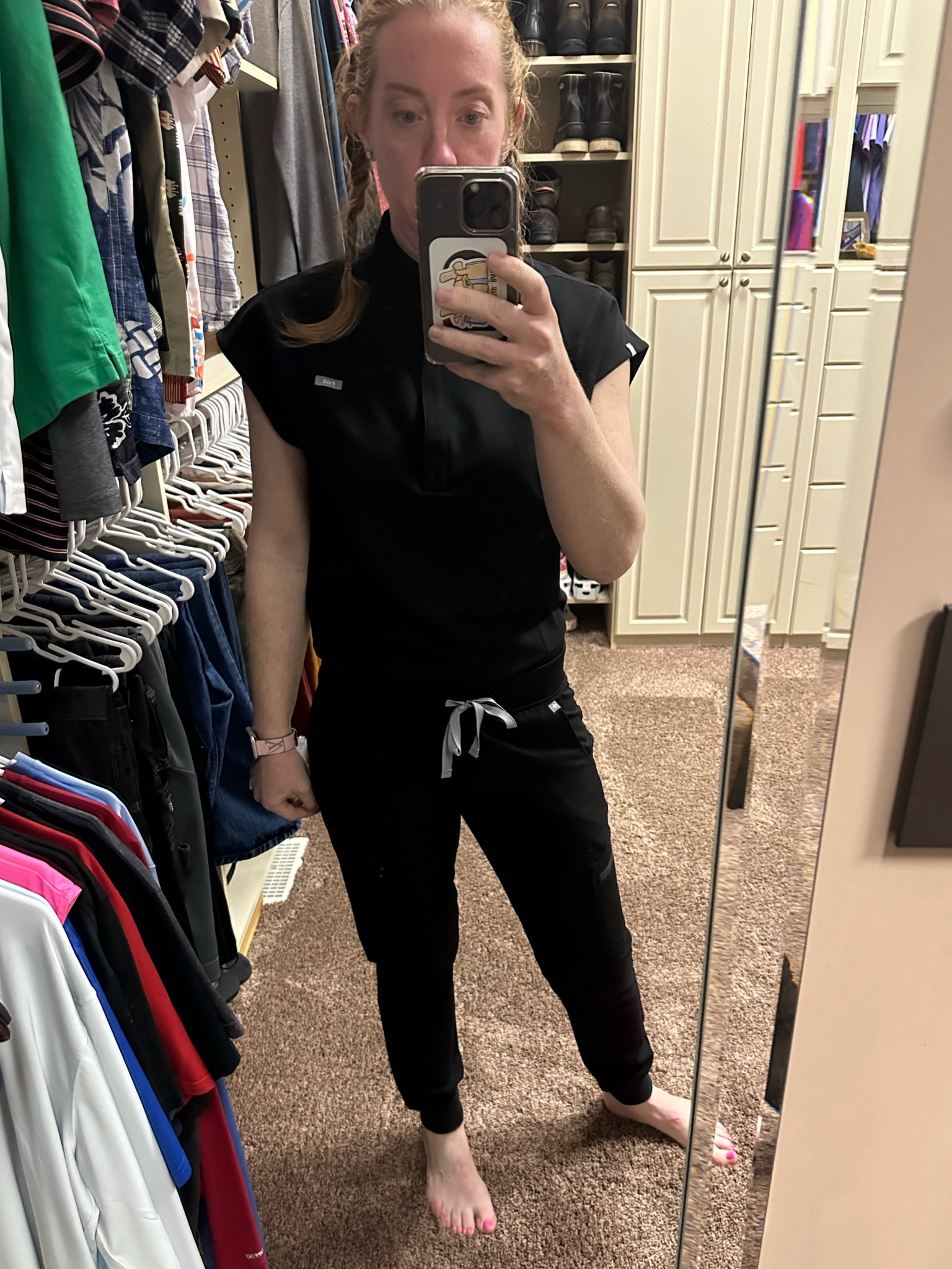 FIGS just launched a ScrubBodysuit?!? It is probably my new favorite top! #wearfigs #figsambassador #scrubbodysuit #scrubs #healthcare #nursing #doctor 