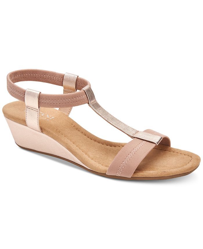 Alfani Women's Step 'N Flex Voyage Wedge Sandals, Created for Macy's & Reviews - Sandals - Shoes ... | Macys (US)