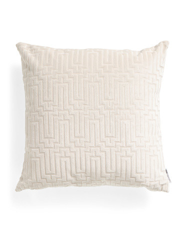 20x20 Cut Velvet Pillow | TJ Maxx