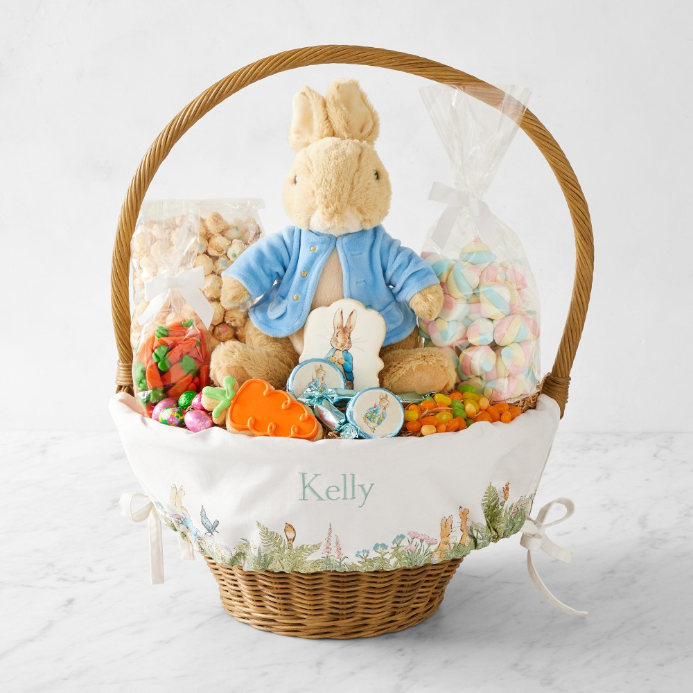 Pottery Barn Kids x Williams Sonoma Peter Rabbit™ Garden Easter Basket, Large | Williams-Sonoma