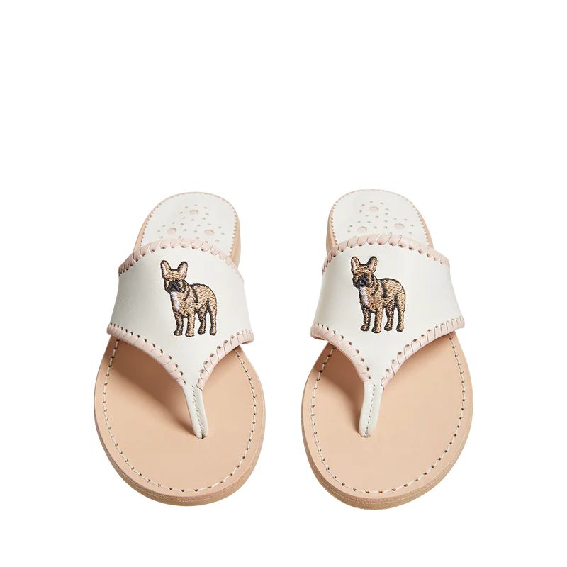 Frenchie Embroidered Sandal | Jack Rogers