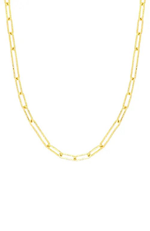 Bony Levy 14K Gold Link Chain Necklace in Yellow Gold at Nordstrom, Size 20 | Nordstrom