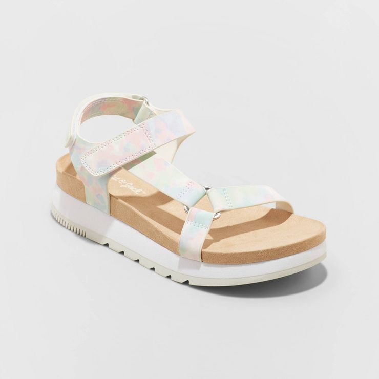 Girls' Wren Footbed Sandals - Cat & Jack™ | Target