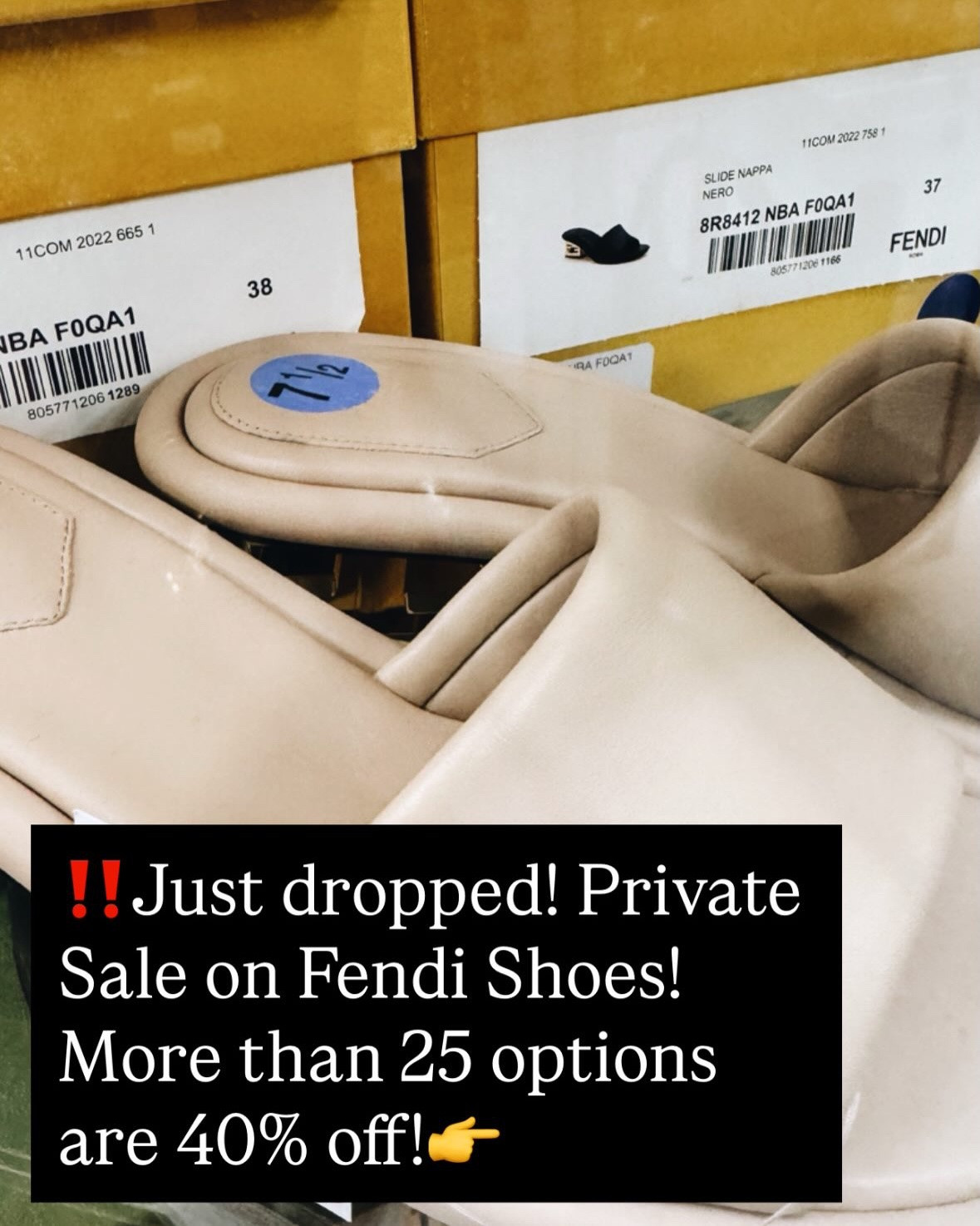 🚨It’s a big week for sales on Designer Shoes!! 

A Private Sale on Fendiii Shoes (Women’s) just dropped…rare discount on popular styles!! 

Link attached!

✨Follow for Designer Finds for less!

#luxuryfashion 
#highendfashion 
#designerdeals 
#luxuryshopping 
#fashioninvesting