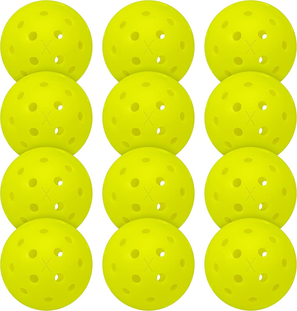 Amazon.com : Franklin Sports Outdoor - X-40 Pickleball Balls - USA (USAPA) Approved - 12 Pack Out... | Amazon (US)