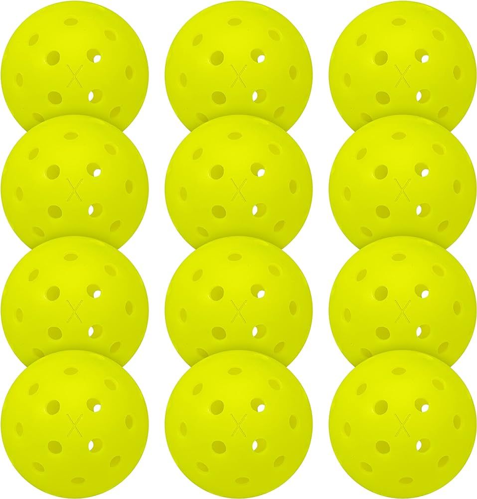 Franklin Sports Outdoor Pickleballs - X-40 Pickleball Balls - USA Pickleball (USAPA) Approved - O... | Amazon (US)