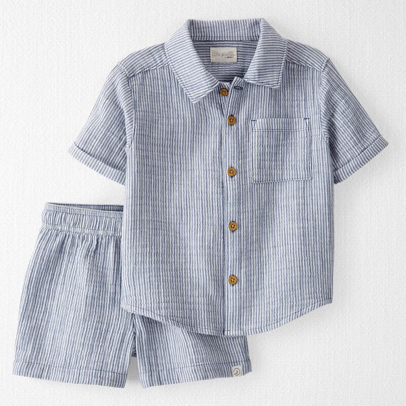 Toddler 2-Piece Organic Cotton Gauze Set | Carter's