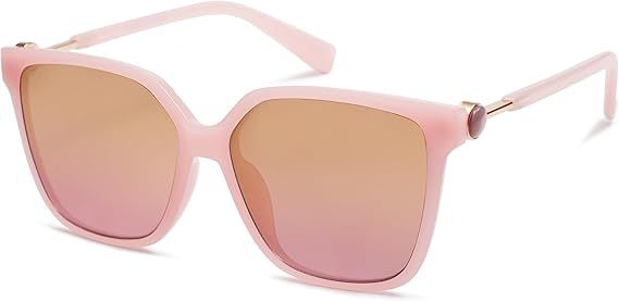 SOJOS Trendy Square Sunglasses for Women Fashion UV Protection Lens Womens Sunnies Sunglasses SJ2... | Amazon (US)