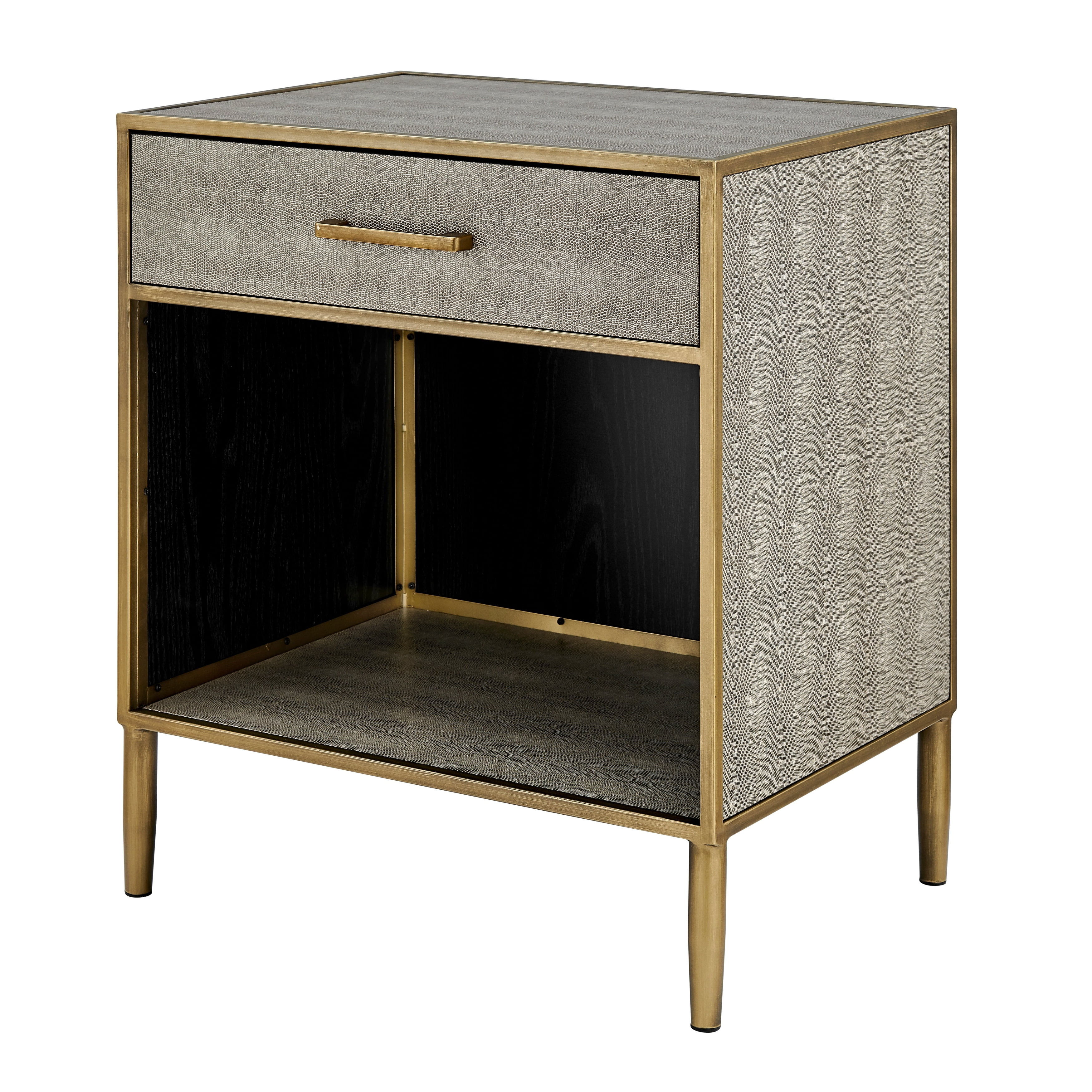 Arista Faux Shagreen Side/ End Table | Walmart (US)