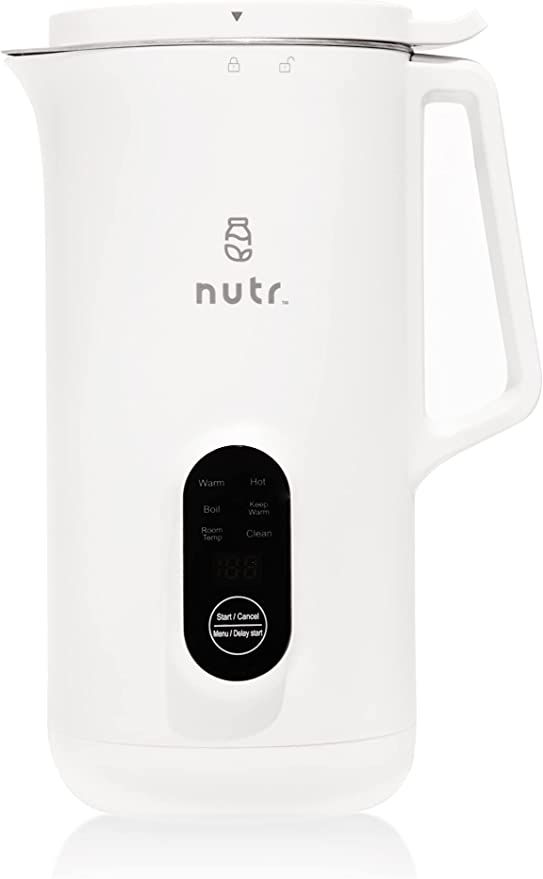 NUTR Machine Automatic Nut Milk Maker, Homemade Almond, Oat, Coconut, Soy, or Plant Based Milks a... | Amazon (US)