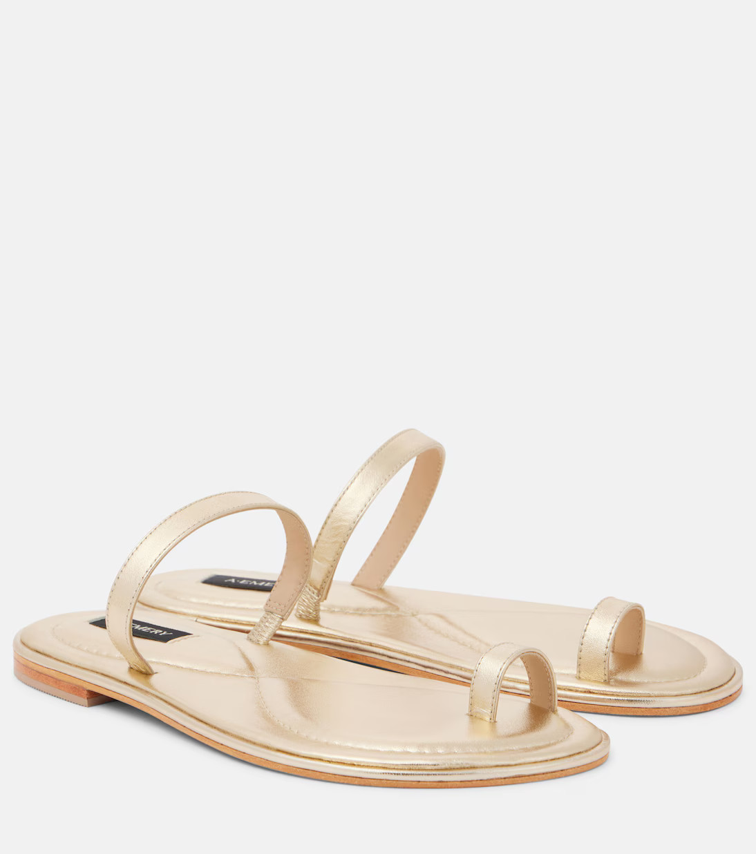 Turi metallic leather sandals | Mytheresa (US/CA)