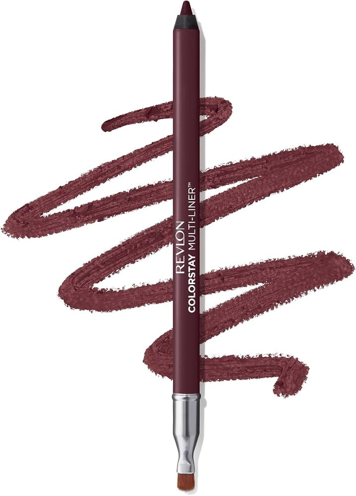 Revlon ColorStay Multi-Liner – Lip Liner with Built-In Blending Brush, Transfer-Proof Creamy Ge... | Amazon (UK)