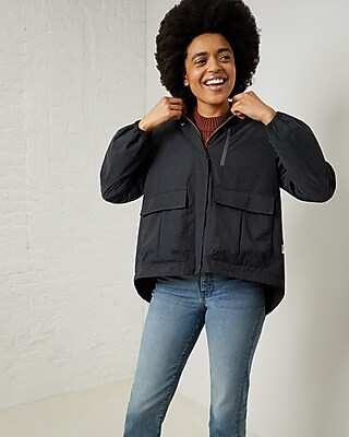 UpWest Packable Oversized Rain Jacket | Express