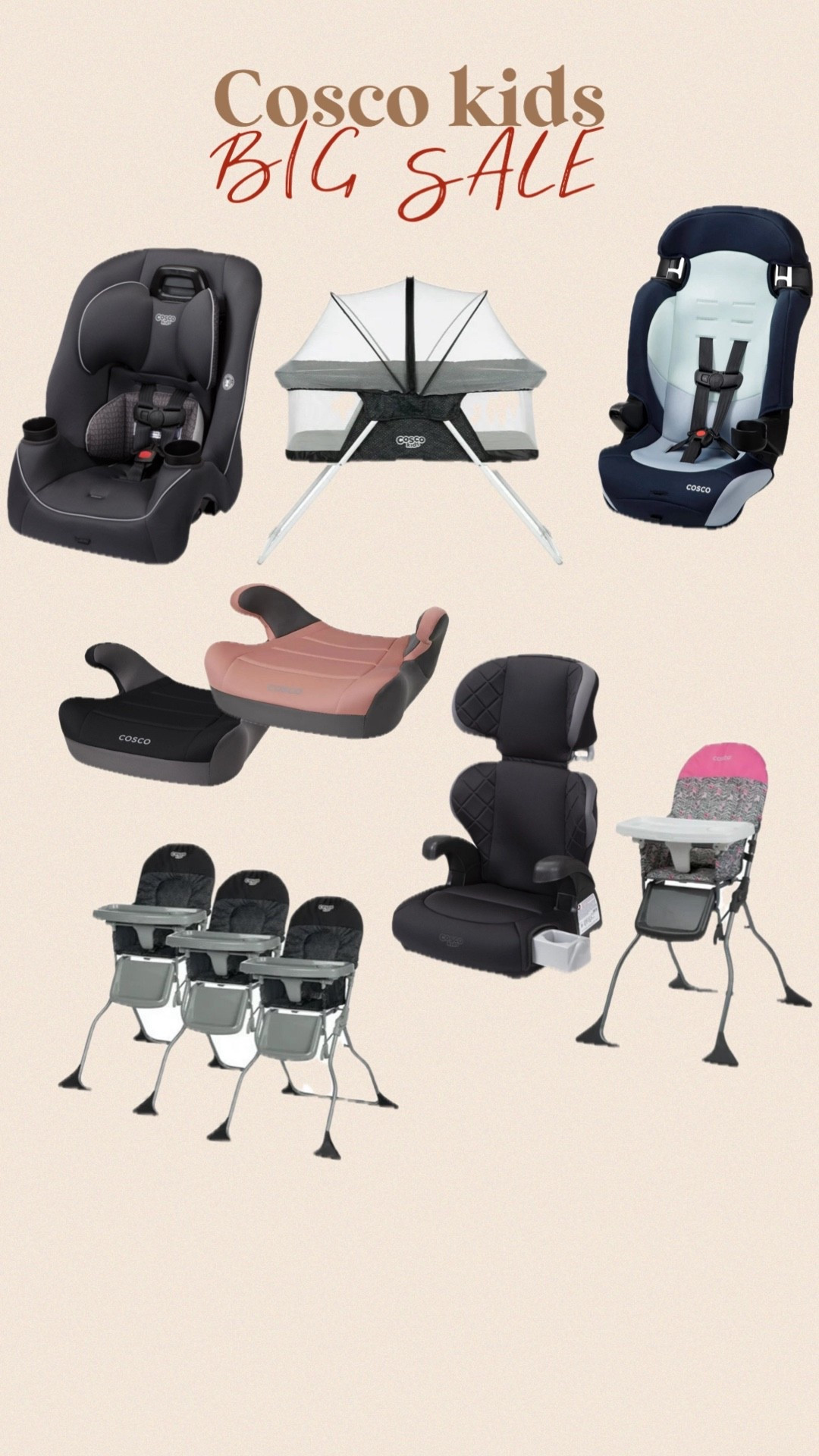 Don’t miss out on the Cosco Kids Big Sale! Whether you are looking to upgrade your car’s safety with a new convertible car seat or booster seat, or you need a compact high chair for mealtime, now is the perfect time to save. Shop these top-rated baby gear essentials designed to make parenting easier and more affordable. Grab your favorites before they’re gone! 🛒👶

#CoscoKids #BabySale #ParentingHacks #CarSeatSafety #BabyGear #HighChair #NurseryEssentials #MomLife #DadLife #BudgetFriendlyParenting

#LTKBaby #LTKKids #LTKSaleAlert