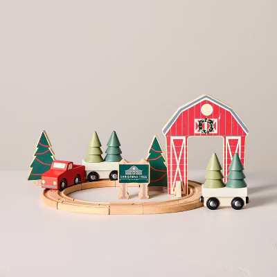 Toy Christmas Tree Farm Train Set 23pc - Hearth & Hand™ with Magnolia | Target