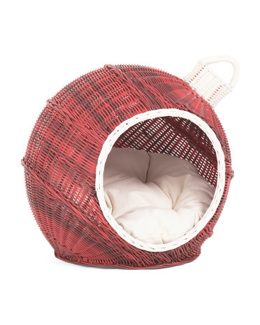 Christmas Ornament Cat Bed | TJ Maxx