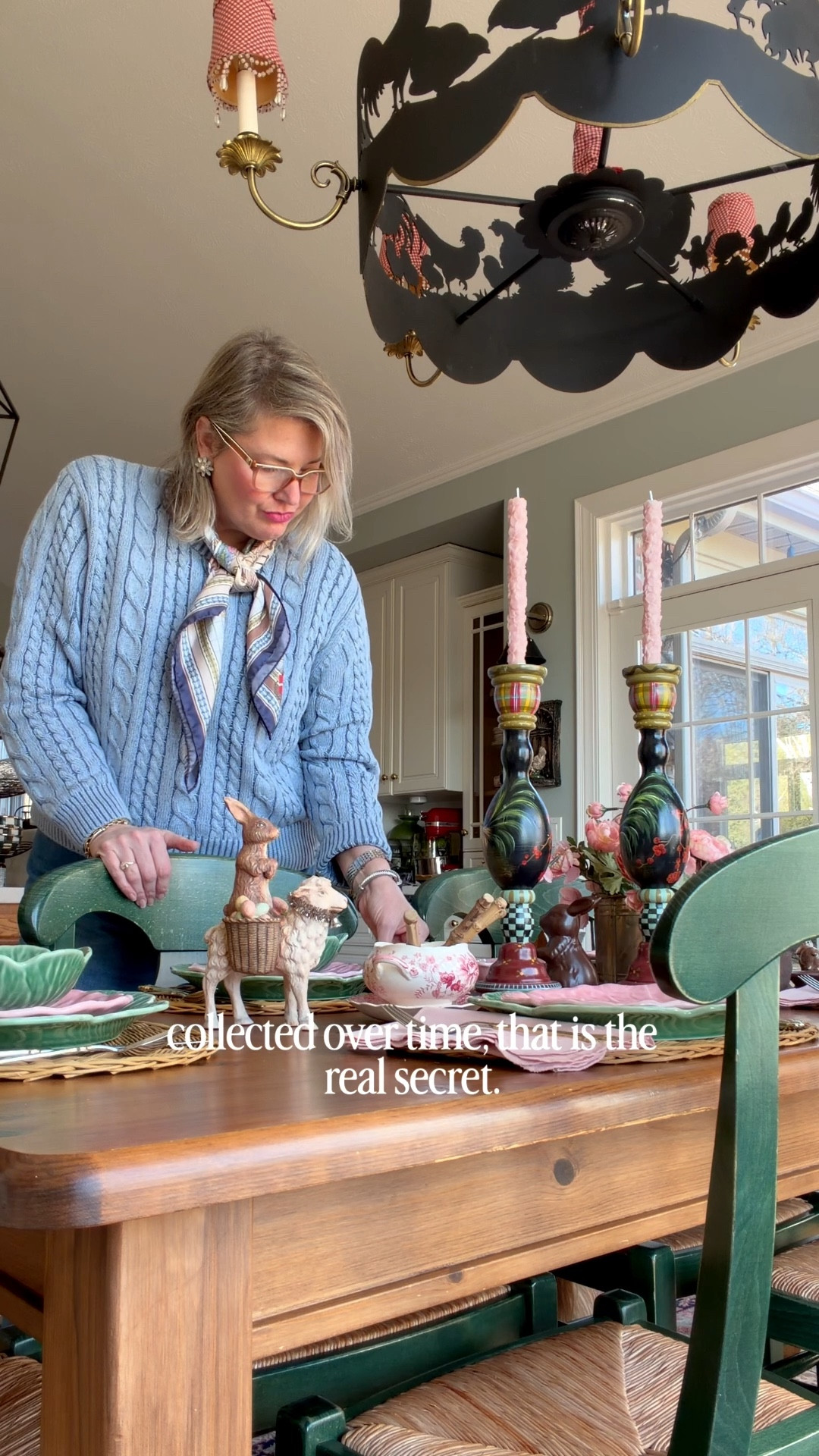 Old or New. Showing you that a mix of both can come together to tell your story. 🌿 I have curated a beautiful list to create a wonderful tablescape, using a new and old below. ￼

#LTKHome #LTKSpringSale #LTKvlog