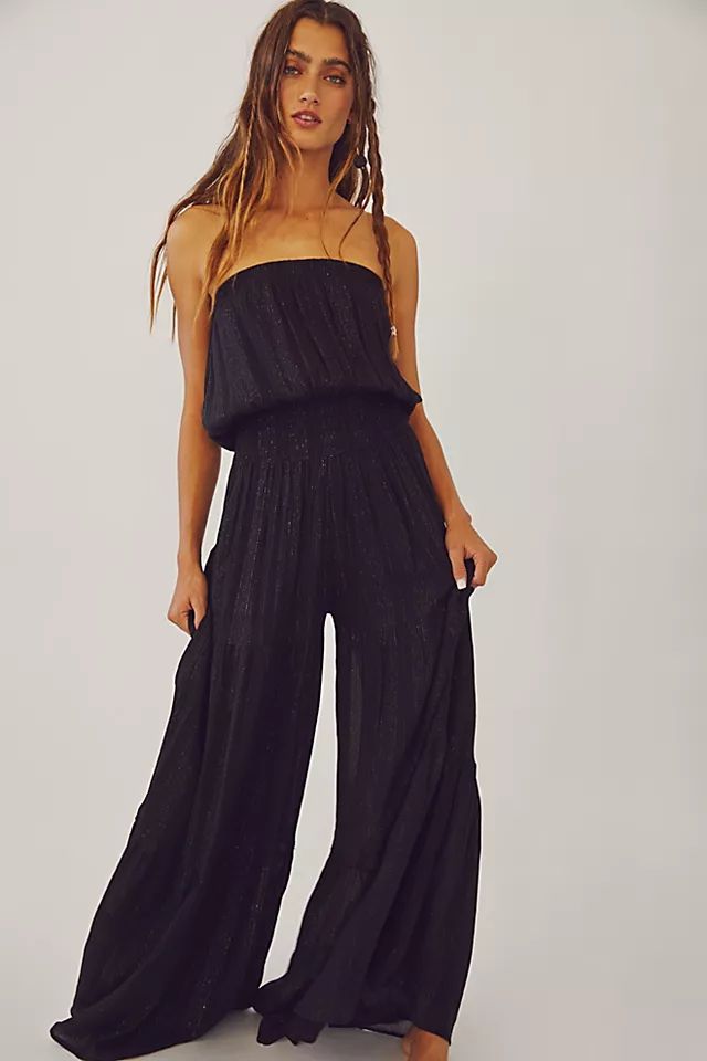 Jen's Pirate Booty Lurex Retro Jumpsuit | Free People (Global - UK&FR Excluded)
