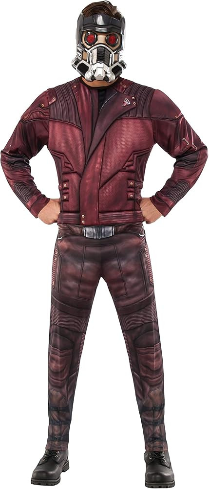 Rubie's Men's Marvel Guardians of the Galaxy Vol. 2 Star-Lord Deluxe Costume, Standard | Amazon (US)