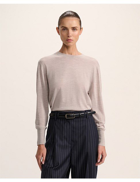 FRANKA CREW KNIT | David Jones (Australia & New Zealand)