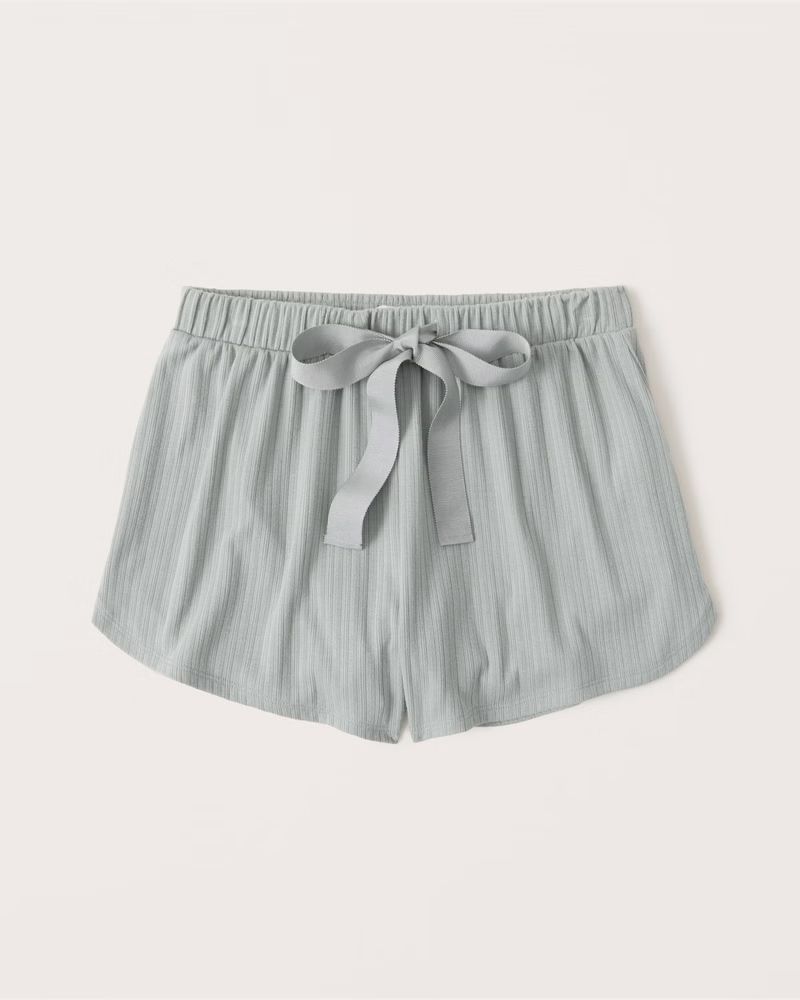 Pointelle Sleep Shorts | Abercrombie & Fitch (US)