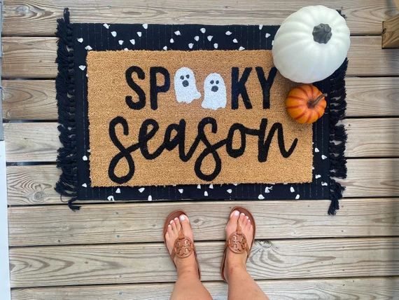 Spooky season doormat | Etsy (US)