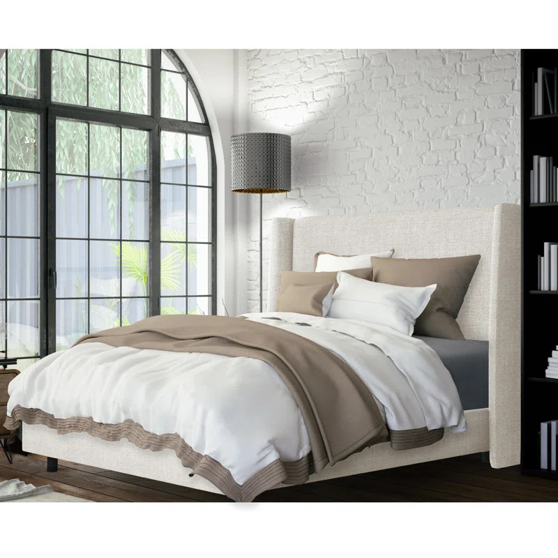 Alrai Upholstered Standard Bed | Wayfair North America