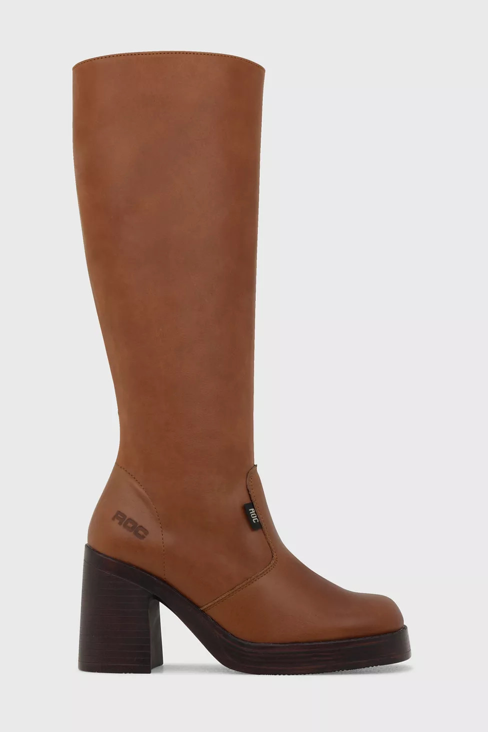 ROC Idaho Leather Knee-High Boot | Urban Outfitters (US and RoW)