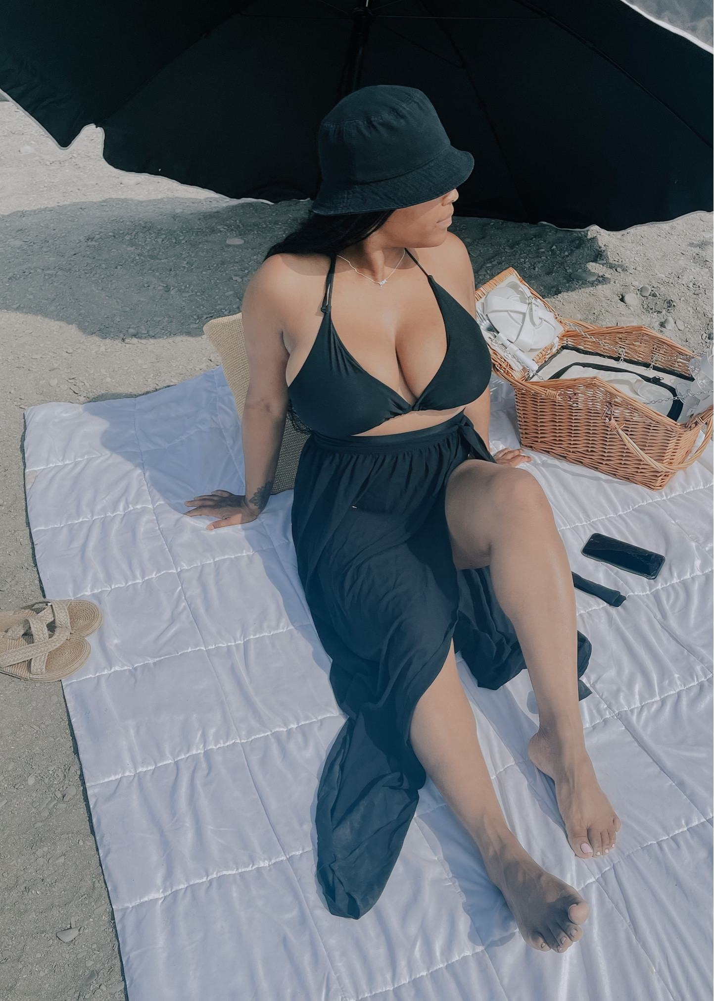 BEACH DAY ESSENTIALS 👙🧺

#LTKcurves #LTKswim #LTKtravel