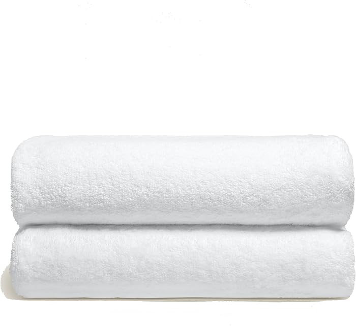 Ultraplush 100% Australian Cotton Towels - Set of 2 Luxury Bath Towels, Quick Dry Plush and Absor... | Amazon (US)