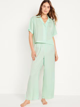 Satin Pajama Set for Women | Old Navy (US)