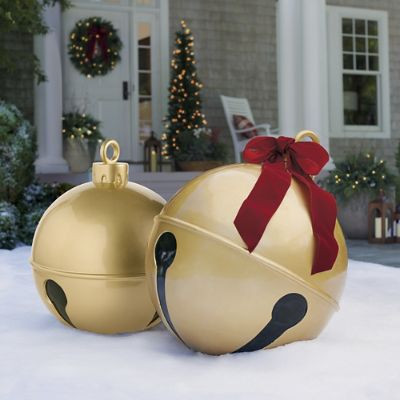 Oversized Yard Jingle Bell | Grandin Road