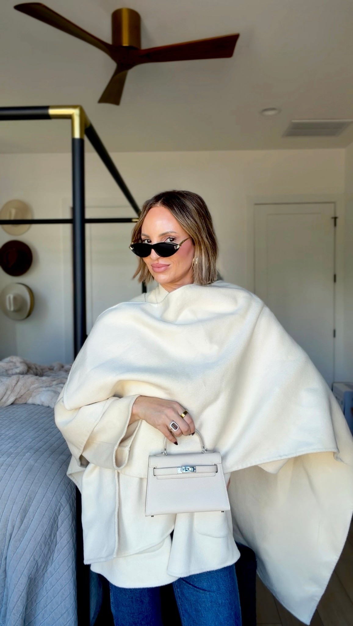 Wearing a medium in the coat! I have no idea how this coat is not sold out. It immediately makes any outfit you’re wearing become super expensive looking. It’s so chic! Jeans run true to size. My bag is from https://www.avonaofficial.com/ashley22
Use code ASHLEY22 for 22% off

#LTKItBag #LTKSeasonal #LTKWorkwear