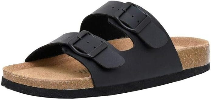 CUSHIONAIRE Women's Lane Cork Footbed Sandal with +Comfort | Amazon (US)