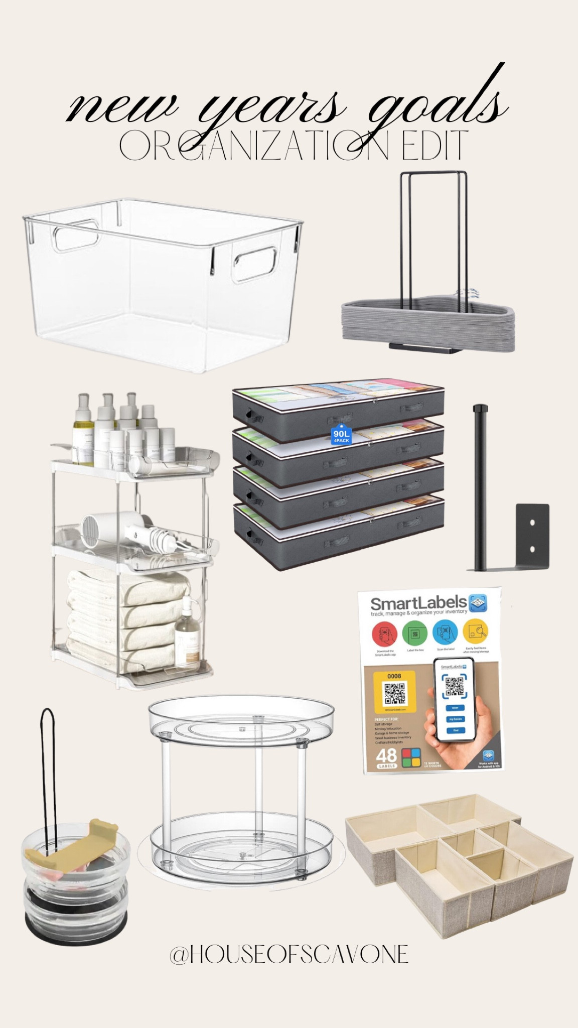 new years goals for organization #organization #organize #newyearsgoals #organizationgoals #bedroomorganization #storageorganization #storage #hanger #pantry 

#LTKfindsunder50 #LTKbeauty #LTKhome